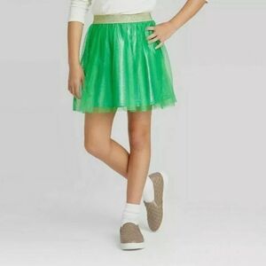 Cat & Jack St. Patrick Day Tutu Green Skirt